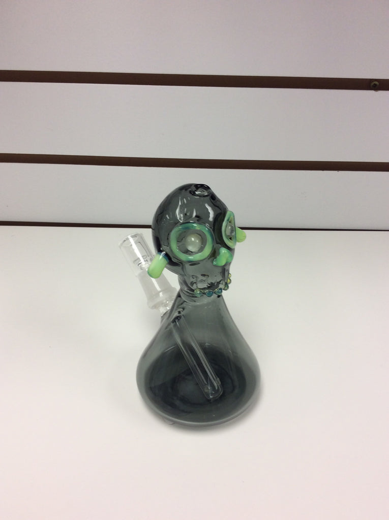 Green Skull Oil Rig