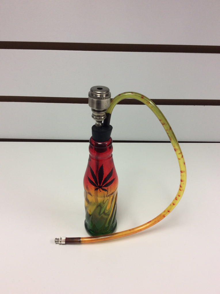 Small Rasta Bottle Bong