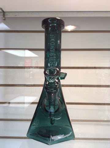 Teal Hexagon Bong