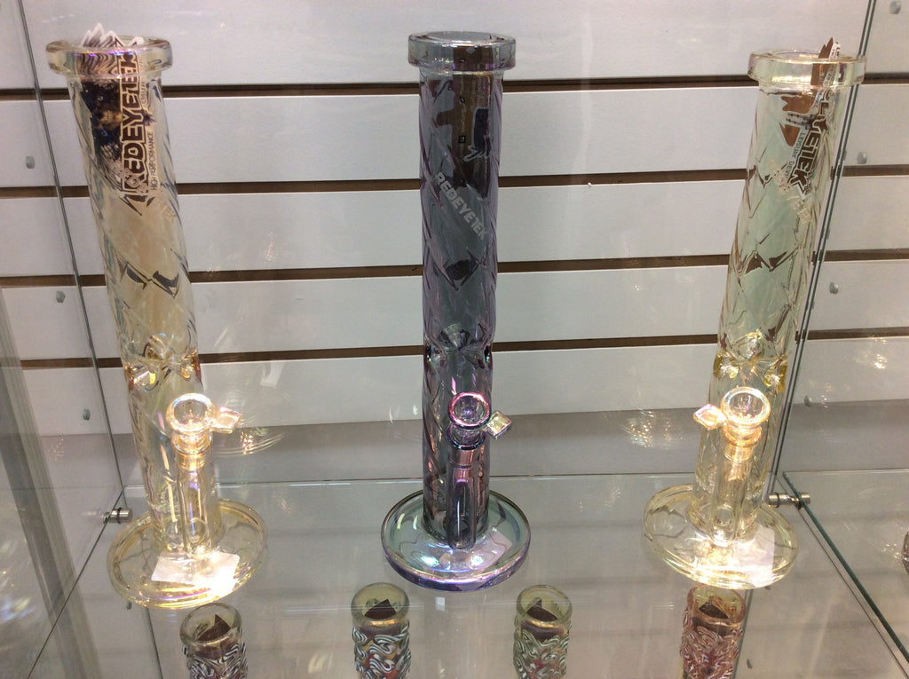 Twist Straight Tube w/ Terminator finish & Honeycomb perc