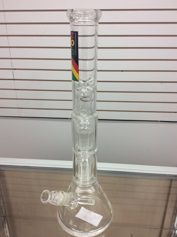 Double tree arm perc zob beaker