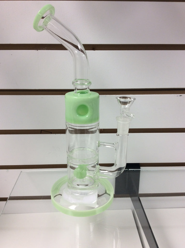 Green Bong w/ turbine perc