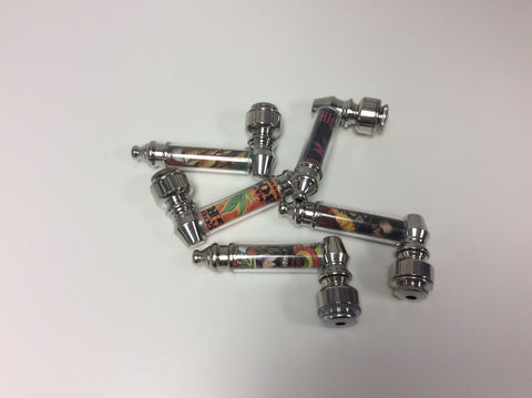 Metal Hand Pipes Multicoloured